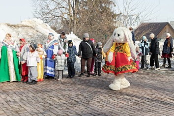 Масленичные гуляние на приходе Троицкого храма г. Коломны (Щурово)