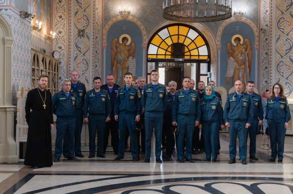 Благодарственный молебен перед образом Божией Матери «Неопалимая Купина»