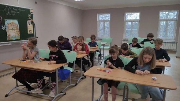 Занятие, посвященное празднику Входа Господня в Иерусалим