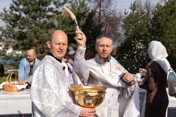 Освящение Пасхальной снеди