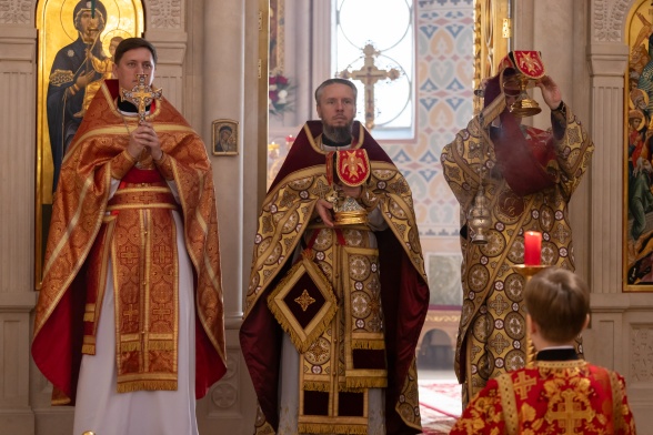 Божественная Литургия в воскресенье, на неделе шестой по Пасхе, о слепом