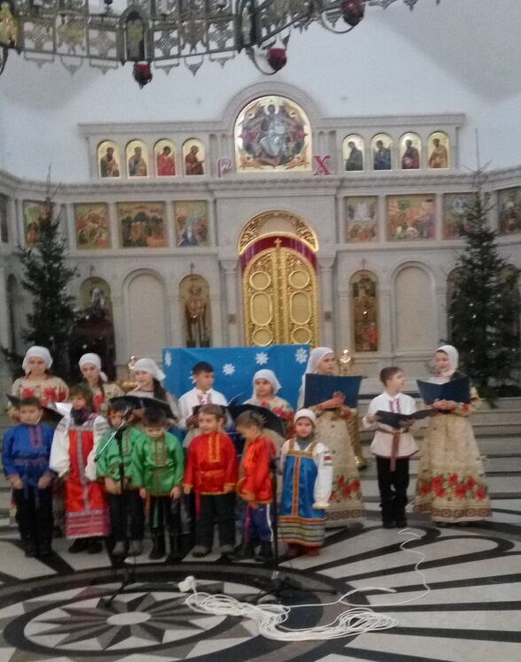 Репетиции Рождественского концерта