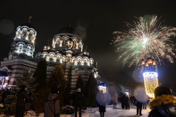 Рождественские гуляния на приходе Троицкого храма