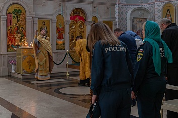 Благодарственный молебен перед образом Божией Матери «Неопалимая Купина»