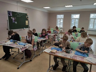 Занятия в Воскресной школе - Подвиг святой блаженной Ксении Петербургской