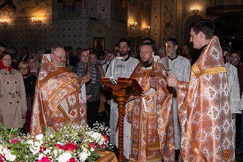 Праздничное богослужение Светлого Христова Воскресения