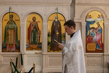 Воскресное Богослужение на неделе 7-й по Пасхе, святых отцов I Вселенского Собора