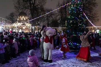 Рождественские гуляния на приходе Троицкого храма