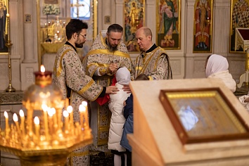 Божественная литургия в воскресенье, на неделе 25-й по Пятидесятнице