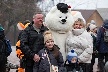 Масленичные гуляния на приходе Троицкого храма г. Коломна (Щурово)