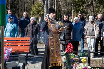 Заупокойная панихида по воинам, погибшим при выполнении задач специальной военной операции