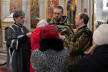 Литургия Преждеосвященных Даров и чтение канона мученику Феодору