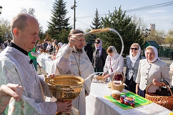 Освящение Пасхальной снеди