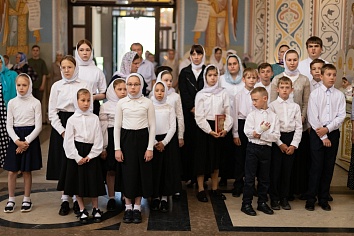 Воскресное богослужение на неделе 5-й по Пасхе, о самаряныне