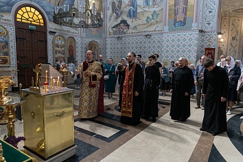Воскресное богослужение на неделе четвертой по Пасхе