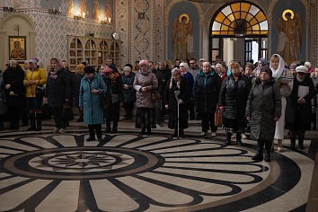 Божественная литургия в субботу, 22 марта, в день памяти 40 Севастийских мучеников