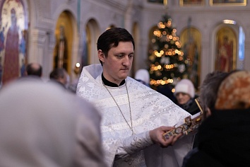 Божественная литургия в воскресенье, на неделе 29-й по Пятидесятнице