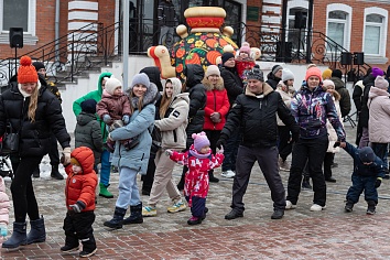 Масленичные гуляния на приходе Троицкого храма г. Коломна (Щурово)