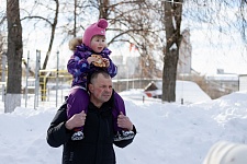 Широкая Масленица на приходе Троицкого храма