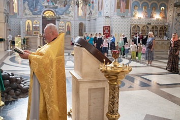 Благодарственный молебен перед образом Божией Матери «Неопалимая Купина»