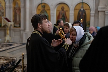 Великая вечерня с чином прощения 