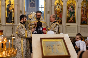 Божественная литургия в воскресенье, на неделе 20-й по Пятидесятнице