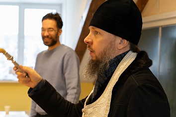 Традиционное освящение учреждений на приходе