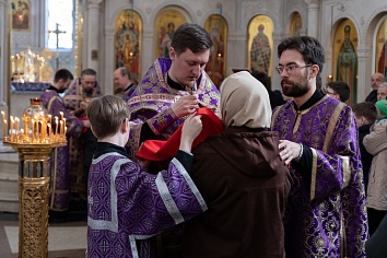 Воскресное Богослужение на пятой неделе Великого поста