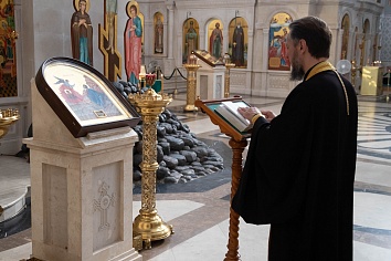 Благодарственный молебен перед образом Божией Матери «Неопалимая Купина»