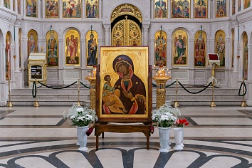 Иерусалимская икона Божией Матери на приходе Троицкого храма