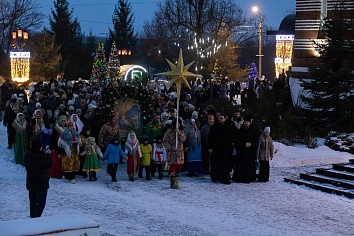 Рождественские гуляния на приходе Троицкого храма