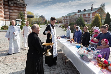 Освящение Пасхальной снеди