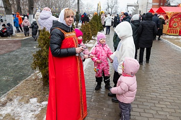 Масленичные гуляния на приходе Троицкого храма г. Коломна (Щурово)