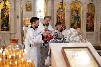 Воскресное богослужение на неделе 9-й по Пятидесятнице, в попразднство Преображения Господня