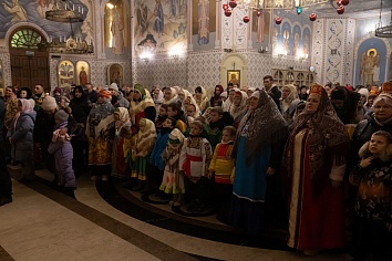 Рождественские гуляния на приходе Троицкого храма