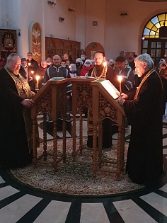 Чтение покаянного канона св. Андрея Критского