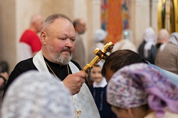 Воскресное богослужение на неделе 5-й по Пасхе, о самаряныне
