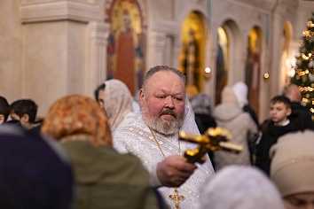 Божественная литургия в воскресенье, на неделе 31-й по Пятидесятнице