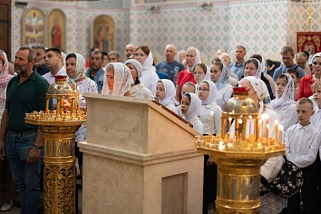 Воскресное богослужение на неделе 5-й по Пасхе, о самаряныне