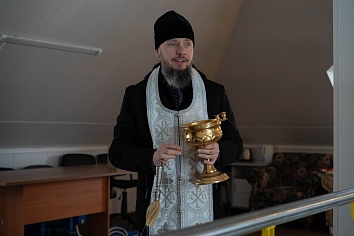 Традиционное освящение учреждений на приходе