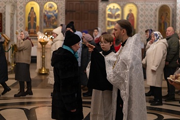 Всенощное бдение в канун праздника Крещения Господня