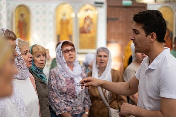 Воскресное богослужение на неделе 5-й по Пасхе, о самаряныне