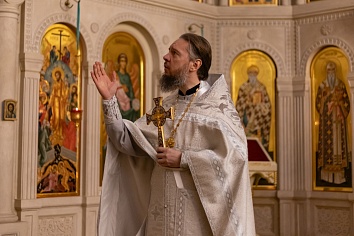 Божественная Литургия в воскресенье, на неделе тридцать первой по Пятидесятнице, по Рождестве Христовом