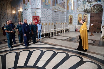 Благодарственный молебен перед образом Божией Матери «Неопалимая Купина»