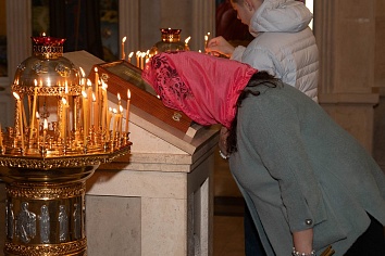 Божественная литургия в воскресенье, на неделе 23-й по Пятидесятнице