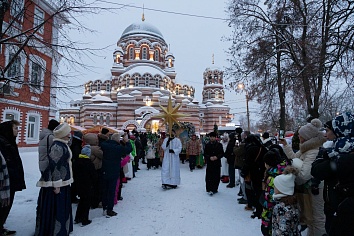 Традиционные Рождественские гуляния на приходе