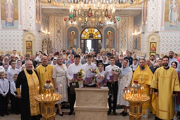 Вручение аттестатов выпускникам гимназии