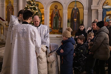 Божественная литургия в воскресенье, на неделе 31-й по Пятидесятнице