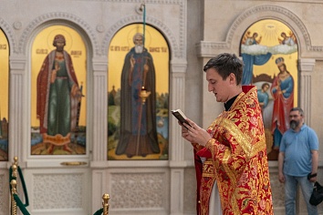 Воскресное богослужение на неделе четвертой по Пасхе