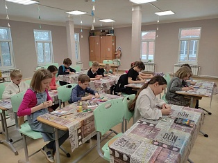 Занятия в Воскресной школе - Подготовка к праздничному концерту